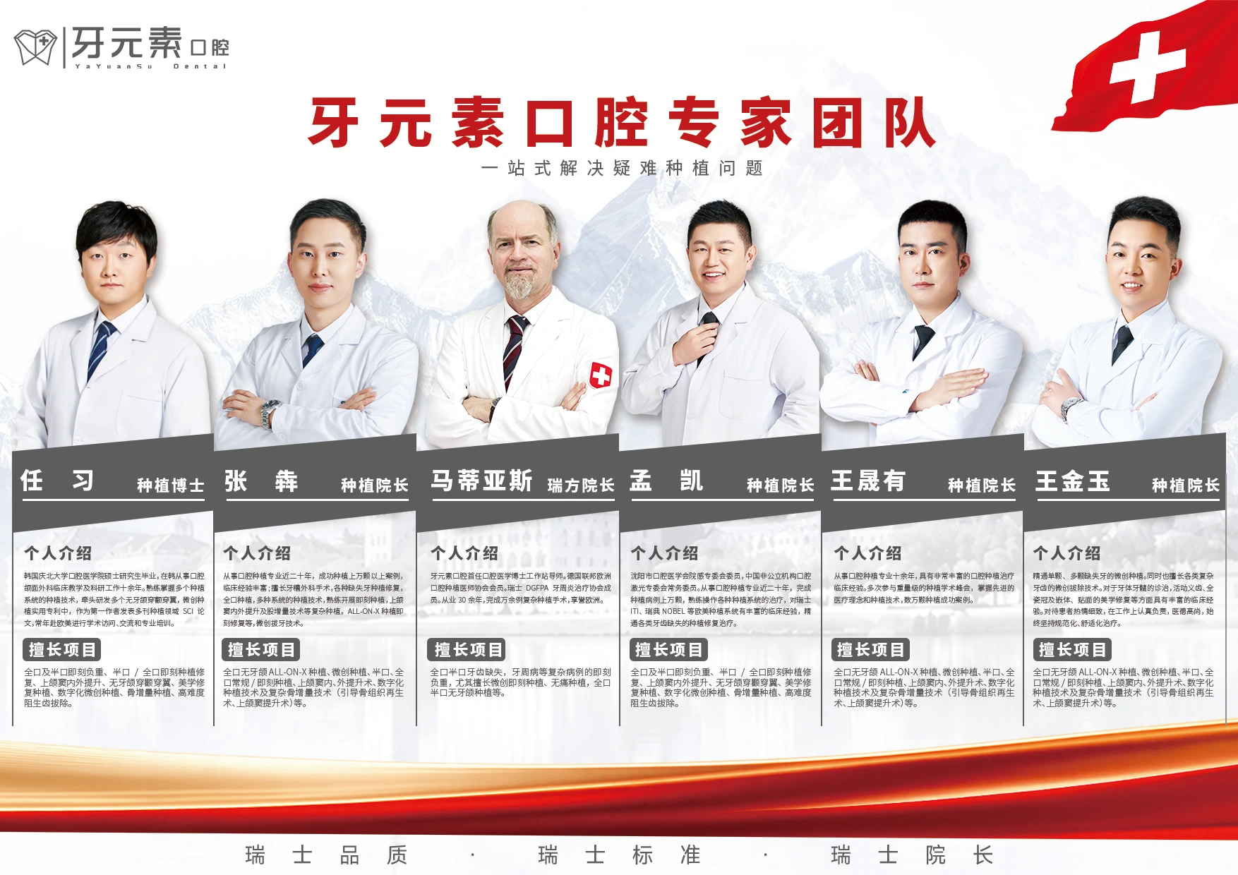 瑞方专家与多国交流：认识牙元素团队